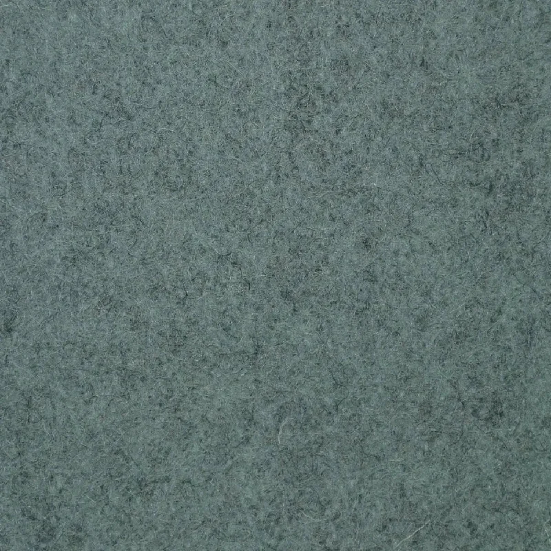 Blue/Grey Marl Melton Wool Coating