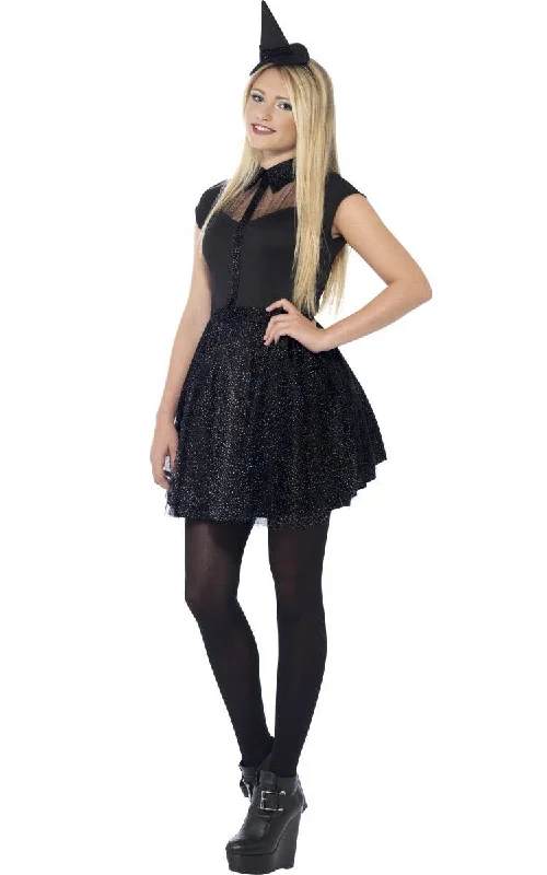 Glitter Witch Teen Girls Halloween Costume