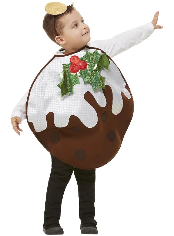 Glittery Christmas Pudding Toddler Christmas Costume