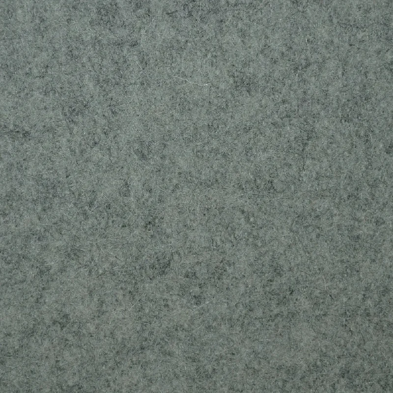Vintage Grey Marl Melton Wool Coating