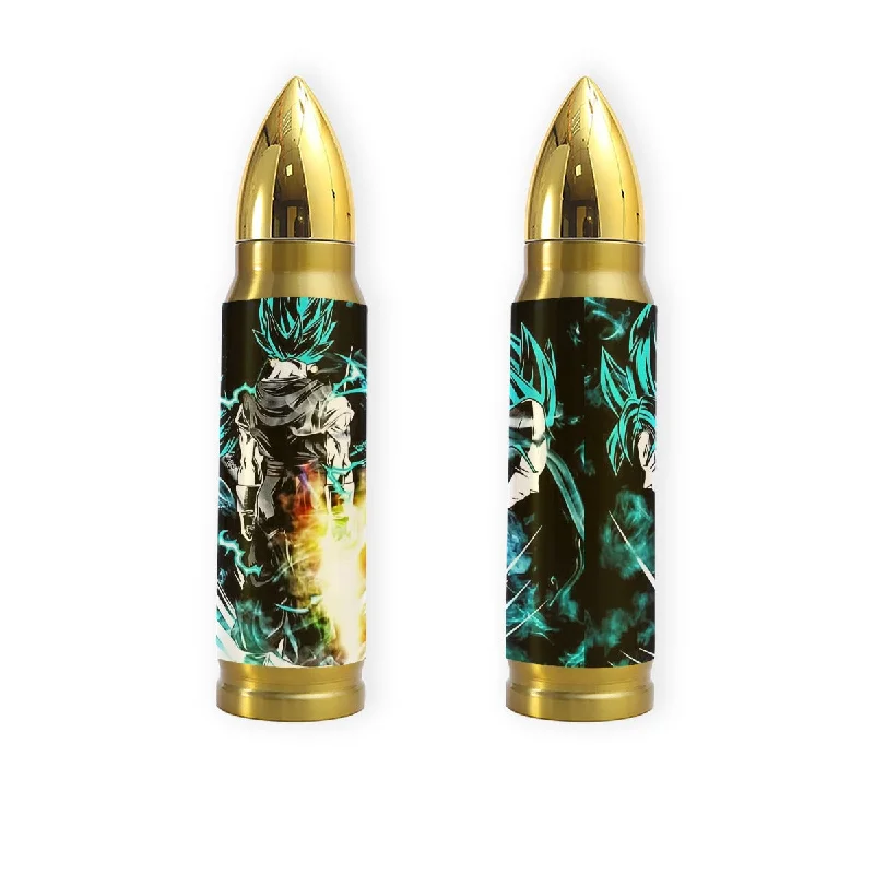 Dragon Ball Gogeta Super Saiyan Power Up Potara Fusion Design Tumbler