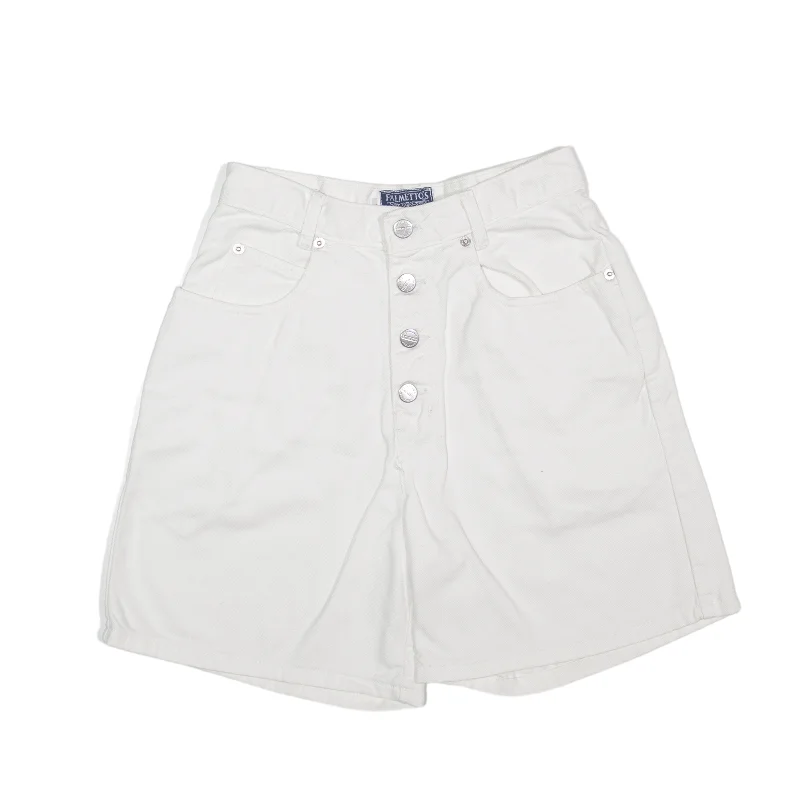 PALMETTOS Denim Shorts White Regular Womens XS W26 Spring sweaters