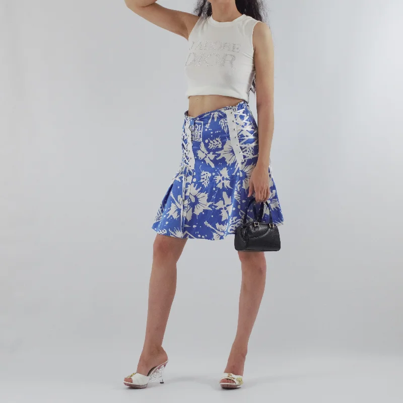 Dior Surf corset skirt - S/S 2004 - S Earthy tone unclassified skirts