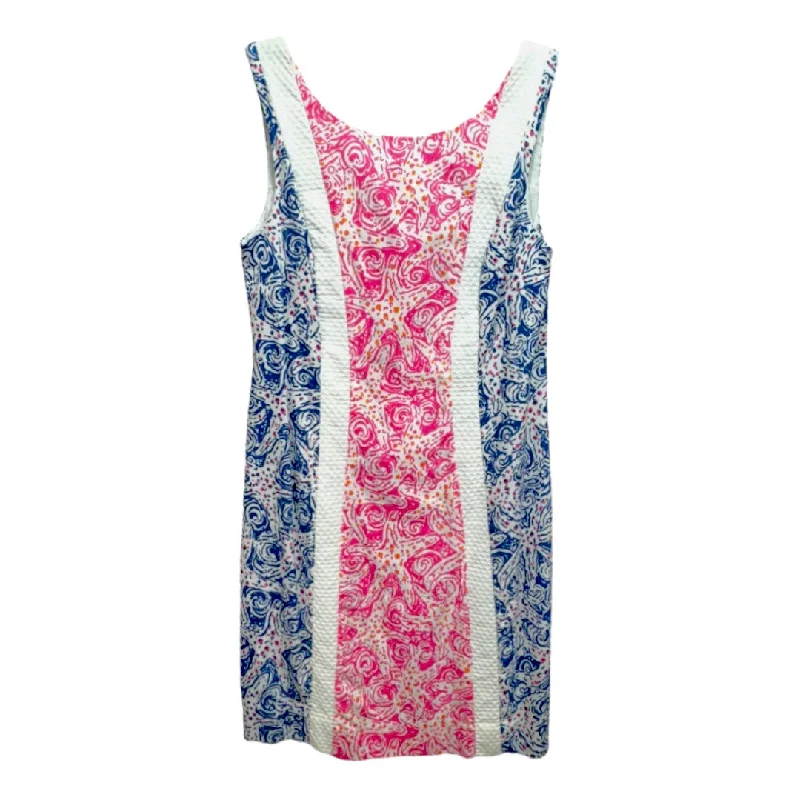 Delia Shift Dress in Indigo Star CrushDesigner Lilly Pulitzer, Size 0 Date night unclassified dresses