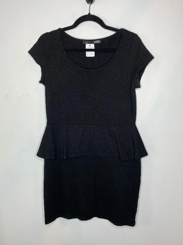 Black Peplum Dress Silk unclassified dresses