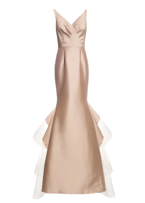Sachin & Babi  V-Neck Mermaid Gown Popular unclassified dresses